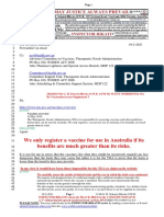 20210219-Mr G. H. Schorel-Hlavka O.W.B. To PM MR SCOTT MORRISON & Ors-Re Vaccination Issues-Suppl 1