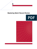 MR-Mastering BatchRecord Review