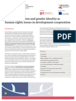 E-Info-Tool Sexual Orientation and Gender Identity As HR Issues in DC