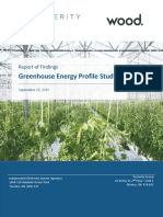 Greenhouse Energy Profile Study