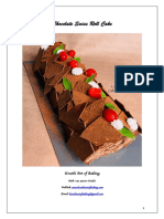 4B. Chocolate Swissroll Cake