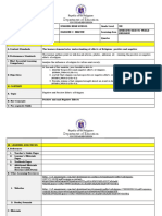 Department of Education: Detailed Lesson Plan