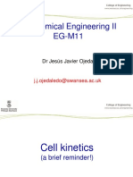 Deviations From Ideality in Cell Growth and Bioreactors - The Logistic Equation