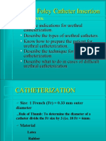 Urinary Foley Catheter Insertion