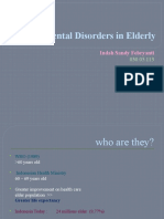 Psychiatry Disorders in Elderly