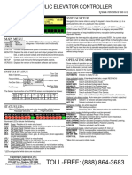 TOLL-FREE: (888) 864-3683: Vhc-102 Hydraulic Elevator Controller