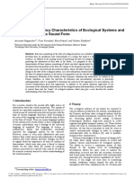 Models of Frequency Characteristics of Ecological Systems and Their Conversion To Sound Form