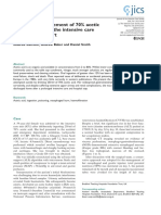 Successful Management of 70% Acetic Acid Ingestion On The Intensive Care Unit: A Case Report