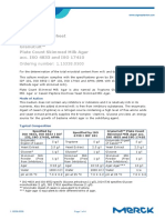 Technical Data Sheet: Granucult™ Plate Count Skimmed Milk Agar Acc. Iso 4833 and Iso 17410