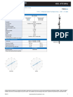 V-Pol - 4 Stacked Center Fed Dipole Array - 360° - 5.5 DBD