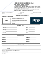 SS1 Data Processing Practical Examination