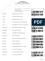 Inventory - Product Catalogue: Code Description / Location / UOM Barcode