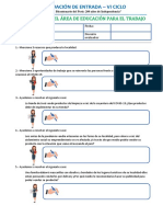 1ro y 2do Ept Evaluación Diagnostica Vi Ciclo