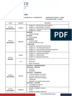 Pa2 Datesheet and Syllabus