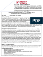 MC VA 020321 Program Assistant DL 23 Mar 21