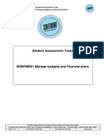 Assessment Evidence - Asbin Kumar Malla - 6039044 - BSBFIM501 Student Assessment Tasks