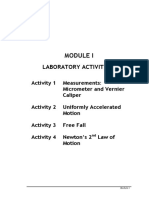 1 ENSC 102L - Module-I (Activity 1-LA#1)