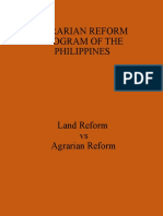 Agrarian Reform Program of The Philippines