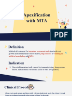 Apexification With MTA