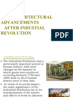 Architectural Advancements After Industial Revolution