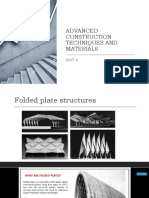 Advanced Construction Techniques and Materials: Unit 4