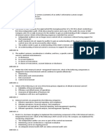 COSO Framework MCQ