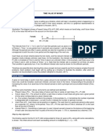 Timelines: Illustration: The Diagram Shows A Present Value (PV) of P1,000, Which Means On Hand Today, and Future Value