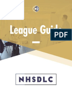 美辩League Guide