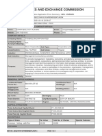 Application Summary Form