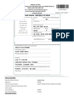 Application Form For Indian Passport