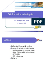 Oil Statistics in Malaysia Oil Statistics in Malaysia OS y OS y