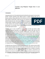 Electronic Language Acquisition Using Philippines' Polyglot Chart: A Local Phonological Software Application