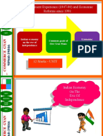 Economy On The Eve of Independence - PPTS 12TH CLASS