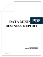 Data Mining Business Report Hansraj Yadav