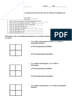 Nardia Harley - Monohybrid Practice Problems