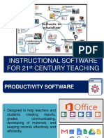Instructional Software For 21st Century Teaching