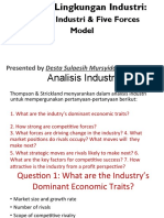 Analisis Industri & Five Forces Model