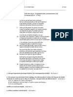 Examen "Ovidio" para 2º de ESO