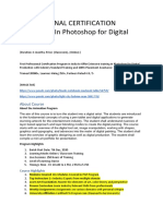 PCP Photoshop For Digital Production