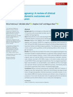 COVID-19 and Pregnancy: A Review of Clinical Characteristics, Obstetric Outcomes and Vertical Transmission