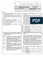 Prueba Diagnóstica de Lengua y Literatura 7mo