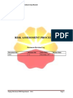 Risk Assessment Procedure: Daqing Petroleum Iraq Branch