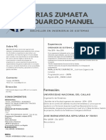 Arias Zumaeta Eduardo Manuel: Bachiller en Ingenieria de Sistemas