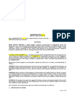 Draft Agreement For QR Based Occupancy Management Systems