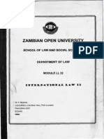 Zambian Open University: School of Law and Social Sciences