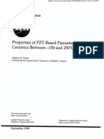 Properties of PZT-Based Piezoelectric