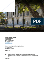 06-18-2021 Cover Letter To 3DCA Court Clerk - Motion To Recall Remittitur - Anti-SLAPP Motion