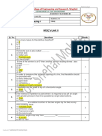 MCQ's Unit II: Surveying-I