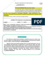 Guía #9 Décima y Romancero 7° A B