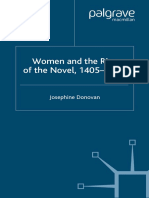 Women and The Rise of The Novel, 1405-1726: Josephine Donovan